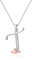 Mesovor Initiale Kette Silber 925 für Damen Mädchen, 100% Sterling-Silber-Buchstaben-Halskette mit Zirkonia, Schmuck, Geschenke für Familie, Mutter, Schwester, Ehefrau (Buchstabe-T)
