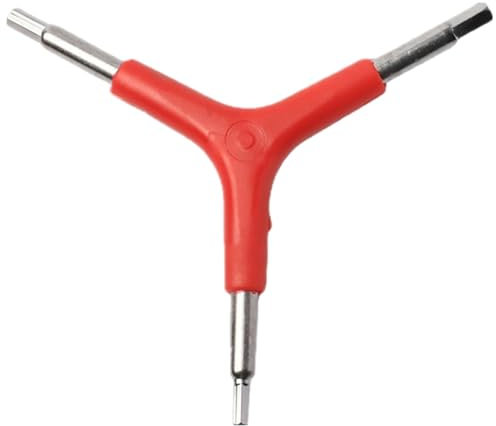 Luoyuanjia Bike Internal Hex Wrench 3-Way Bike Hex Wrench Y Allen Wrench All-in-One Bike Maintenance Tool Bike Torque Spanners Internal Hex Keys Repair Tool for Bike