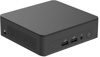 ASUS NUC 13 Pro Slim Barebone mit Intel Core i5-1340P der 13. Generation, bis zu 64 GB DDR4 RAM, Triple Storage Design, Thunderbolt™ 4, Wi-Fi 6E und Bluetooth 5.3, mit VESA-Halterung im Lieferumfang