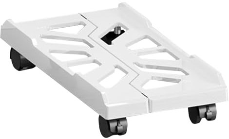 Genérico Computer Stand, Mobile CPU Stand, Rolling Computer Stand, Ventilated Pc Cart, Under Desk CPU Holder Stand,Computer Rolling Floor Cart, Under Desk CPU Stand Holder Accessories