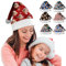 Seguire Weihnachtsmützen Erwachsene Kinder;Personalisierte Nikolausmütze mit Gesichtsfoto & Haustier Foto;Personalisierte Lustige Weihnachtsmütze für Männer Frauen Jungen Mädchen