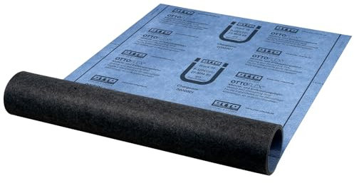 OTTOFLEX Abdichtbahn und Entkopplungsbahn 5 m² Dichtbahn Dichtband Dichtvlies Entkopplungsmatte Bad Abdichtung Verbundabdichtung