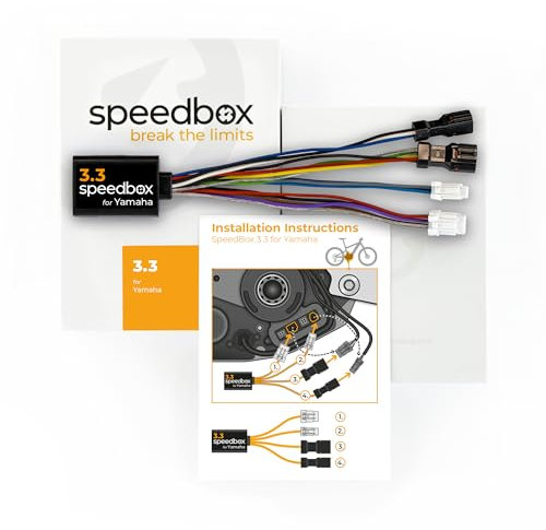 SpeedBox 3.3 Kompatibel mit Yamaha-Motoren PW-X3, PW-S2, YDX-Moro/E-Bike-Tuning-Chip
