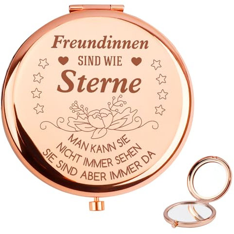 Beste Freundin Geschenke Freundinnen Geschenkideen Freundschaft Kompaktspiegel Bff Geschenk Freundin Kleinigkeit Freundinnen Geschenke Für Beste Freundinnen Sind Wie Sterne Freundschaftsgeschenke