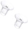 2PCS Flange Insert 12mm Compatible with Momcozy M9/M6/M5/S12 Pro/S9 Pro/Medela/Spectra/Bellababy/Lansinoh/Elvie/Nuliie/KISSBOBO/ANWIKE 24mm Wearable Breast Pump Replacement Accessories