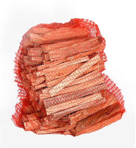 Premium Anfeuerholz aus Nadelholz 5 dm³ – Trockenes Anzündholz für Kamin, Grill, Ofen und Lagerfeuer – Naturbelassenes Anmachholz für einfaches Entzünden