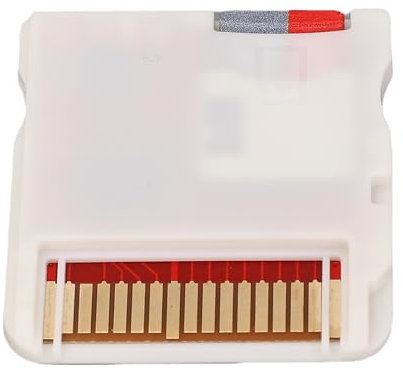 Lazmin112 Video Games Memory Card, Game Backup Device Fit for NDS Built in 64G, 4 Level Brightness Adjustment, Fit for NDS, 3DS, 2DS, NDSL, GBA, GBC, FC, MD, GB, supports soft reset
