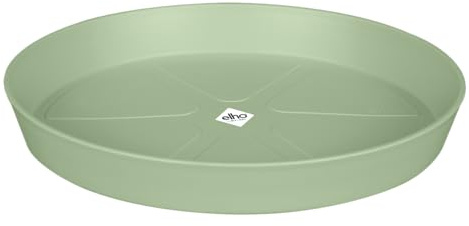 Elho Loft Urban Saucer Round 30 - Sottovaso per Esterno Accessori - Ø 30.2 x H 4.1 cm - Verde/Pistache Green