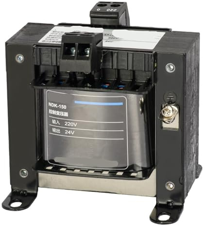 AMEHRU Trasformatore di Controllo BK-150W 380V/220V a 12V/24V Macchina utensile Isolamento trifase/monofase 110V(NDK-150VA 380/220)