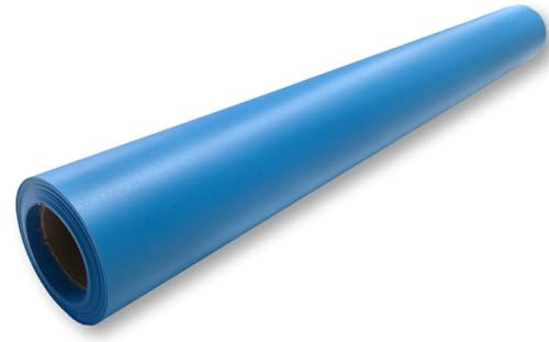 Jehapro Poolfolie Poolflicken Reparaturfolie 19,90€/m² Blaue Schwimmbadfolie UV-stabil PVC-Folie (1,10 x 10 m)