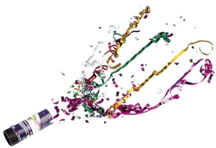TIB Heyne Party-Popper 11 cm, mit Konfetti-Füllung
