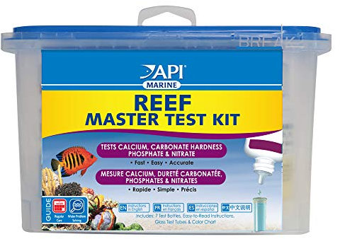 API REEF MASTER TEST KIT Reef Aquarium Water Test Kit 1-Count
