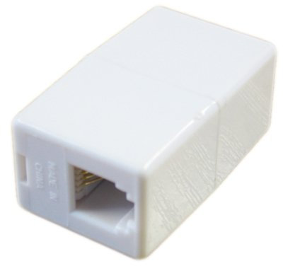Cable-Core RJ11 Coupler ADSL Broadband BT Female Joiner Adapter