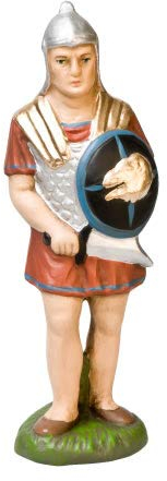 Marolin Römischer Soldat stehend mit Schwert, zu 12cm Figuren