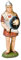 Marolin Römischer Soldat stehend mit Schwert, zu 12cm Figuren