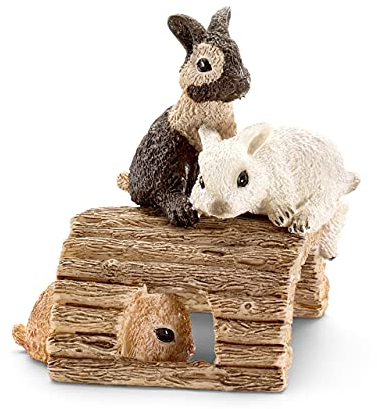 SCHLEICH 13748 - Spielende Kaninchenjungen, Minifigur