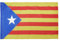 AZ FLAG Bandera de CATALUÑA ESTELADA BLAVA 150x90cm para Palo - Bandera CATALANA INDEPENDENTISTA – Catalunya 90 x 150 cm