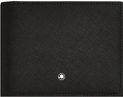 Montblanc Sartorial Porte-Carte de crédit, 12 cm, Noir (Schwarz)