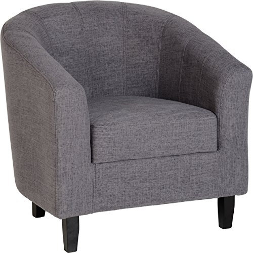 Seconique Tempo Tub Chair in Grey Fabric