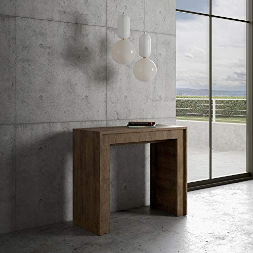 Itamoby Mia Console extensible – L.90 P.42 H.78 (extensible jusqu'à 3 m) – 14 personnes