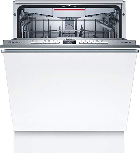 Bosch SMV6ZCX00E Serie 6 Smarter Geschirrspüler vollintegriert, 60 cm, Besteckschublade, Made in Germany, Silence Programm besonders leise, PerfectDry mit Zeolith trocknet sogar Kunststoff,Edelstahl