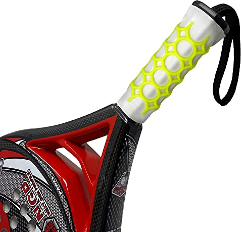 Gel-Grip Pádel Antivibraciones, Gel Dos densidades, Mejor Agarre, ergonómico, Ligero