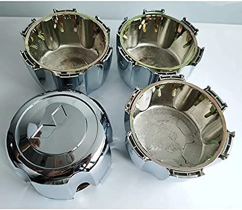 4 Stück 135mm Nabenkappen für Mitsubishi Pajero Montero Sport L200 Shogun Challenger, Hochwertigen Radnabenkappen Schützen die Nabe vor Schmutz Schöne und Stilvolle Nabenabdeckung Autozubehör