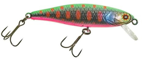 Illex Poisson Nageur Tiny Fry 50 Sp - 5cm - 2.7g - Trout Nightmare - Suspending - 68508