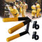 Wing Chun Holz Dummy, Wandmontage Attrappe Für Kampfsport Training, Mit Federarmen, Tragbarer Wing Chun Dummy, 2 Modelle Erhältlich, Für Baum Oder Weiche Objekte (Size : 3 Spring Hands)