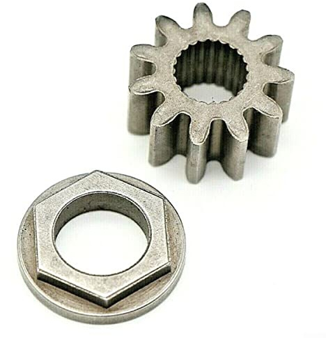 SPORTARC Lenkwelle Ritzel Zahnrad & Buchse Ritzel Getriebe Buchse für Cub Cadet 717-1554 941-0656A 917-1554 741-0656A
