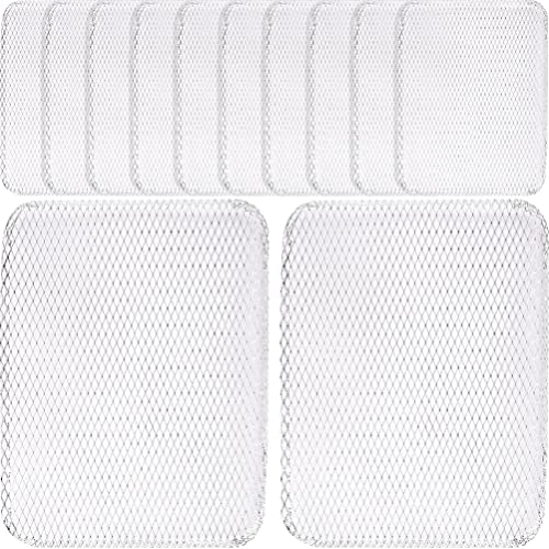 BESTonZON Einweg Grillrost 10 Stück Grillmatten Aus Aluminium Einweg-Grillauflage Grillpfannen Grillpads Zum Backen Kochen Grillen Grillzubehör Im Freien Grillplatte Im Freien