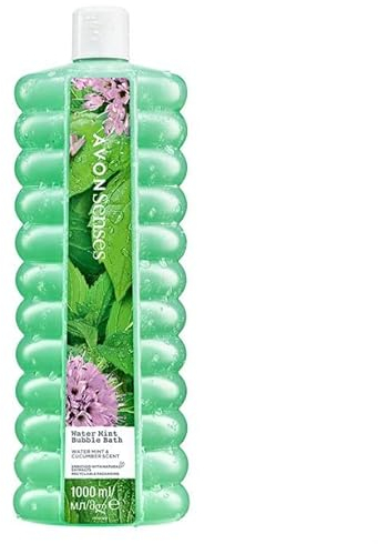 AVON Senses Bubble Bath Schaumbad Wasserminze/Gurke 1 L