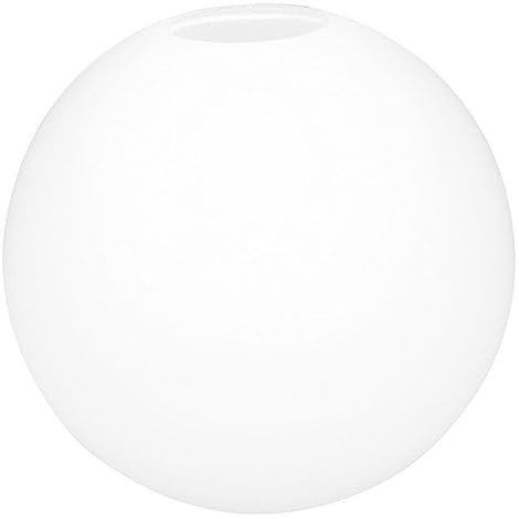 Uonlytech Abat-Jour Boule En Verre Mat 20 Cm Pour Luminaire Intérieur Abat-Jour De Verre Décoratif Pour Maison Restaurant Hôtel Lumière Douce Anti-Poussière