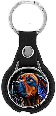 Schlüsselanhänger mit Rhodesian Ridgeback Löwenhund Hund - Geschenkidee - Hundemama