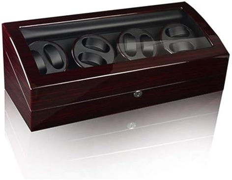 RUTAVM Aufbewahrung Uhrenbeweger for Uhren, vollautomatische mechanische Uhrenbox, Schütteltisch auf der Kette, Drehtisch, Oclock-Tischanzeige uhrenbox uhrenkasten