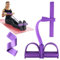 Flintronic Corde de Tension Multifonctionnelle, 4 Tubes Sit-ups Bodybuilding Expander Bandes, Pédale Pull Cordes, Élastique Sport Expander, Pédale de Fitness Bandes de Résistance, Jambe Exerciseur