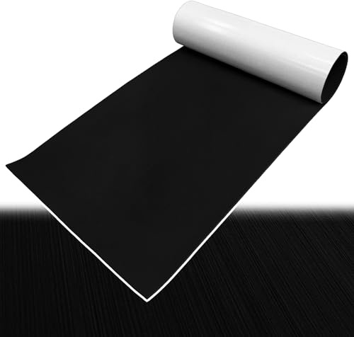 Boat Flooring Foam Boat Decking Self Adhesive Marine Non Slip Mats 47.2x16.1 Marine Foam Decking Fit for Yacht Fishing Boat Kayak Deck Cooler Tops Pontoon Cooler Tops Golf Cart RV Flooring and More