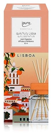 Ipuro fruity Lisboa Raumduft 50ml - Duftöl Raumduft Lufterfrischer (1er Pack)