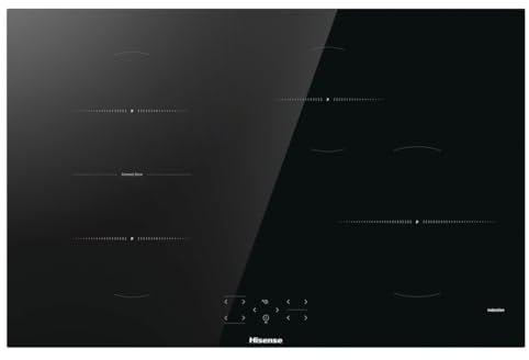 Hisense HI8421BSC - Placa de inducción (80 cm), color negro
