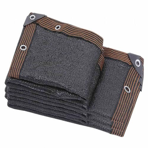 Filet Anti Chaleur Filet d'ombrage 3x3 Voile d'ombrage Voile D Ombrage Toile Pergola 3x3 Toile d’ ombrage Bâche en Maille, Filet De Protection Filet D'intimité,black-2x4m
