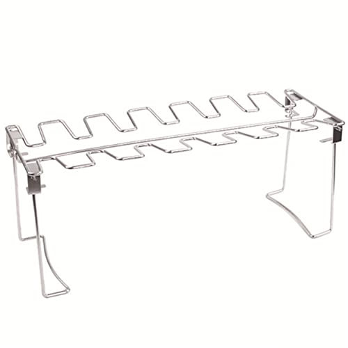 CIYODO Klappbarer Grillrost Für Hähnchenschenkel Aus Edelstahl Grillzubehör Für Draußen Praktisch Und Robust