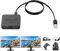 4K HDMI Splitter Adaptador 1 entrada 2 salida para dos monitores Conmutador de pantalla, 4K HD 1080P Audio Video Adaptador, para Mirroring / Duplicación solamente (NO extender), con HDMI / USB Cable,