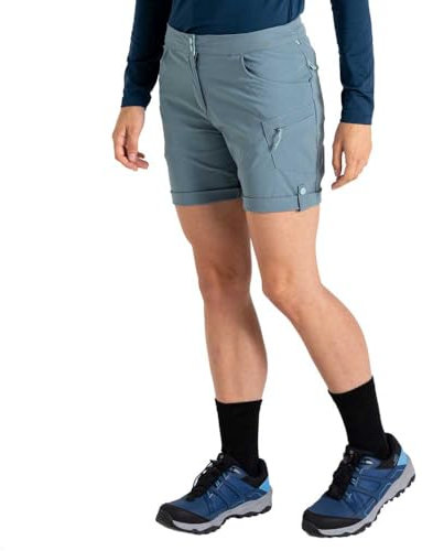 Dare2B Womens Melodic Iii Mountain Active Cargo Shorts, Grey, 10 EU