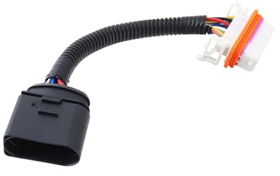 The Lord of the Tools Conector de Mazo de Cables de Contacto para Faros Delanteros de Coche de 12 Pines Compatible con VW Touareg 1 (7L) 2003-2007