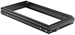 HETTICH Systema Top 2000 Hängeregistratur-Rahmen, 1 x A4, KB 435/400mm, schwarz