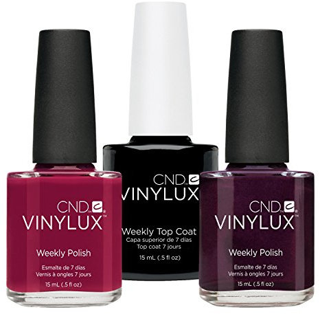 CND Vinylux Tinted Love plus Plum Paisley plus Top Coat 15 ml, 1er Pack (1 x 45 ml)