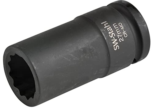 SW-Stahl 10186L-27 Antriebswellennuss 3/4 Zoll, 27 mm Zwölfkant für Passat
