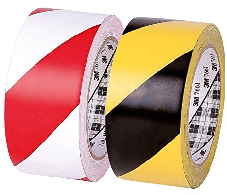 Propac z-nd50rb767 Signalfarbe Klebeband Vinyl 3 m, 50 mm x 33 m, 3 Stück
