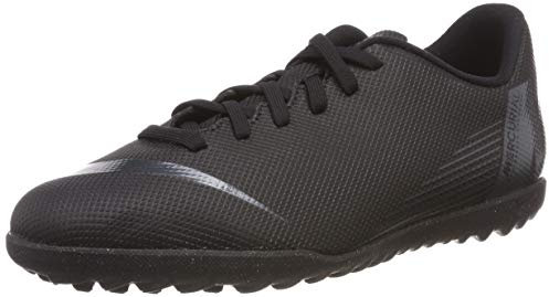 Nike Unisex-Erwachsene Jr Vapor 12 Club Gs Tf Futsalschuhe, Schwarz (Black/Black 001), 38.5 EU