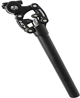 Suntour Unisex – Erwachsene Federsattelstütze-2222051810 Federsattelstütze, schwarz, 400mm
